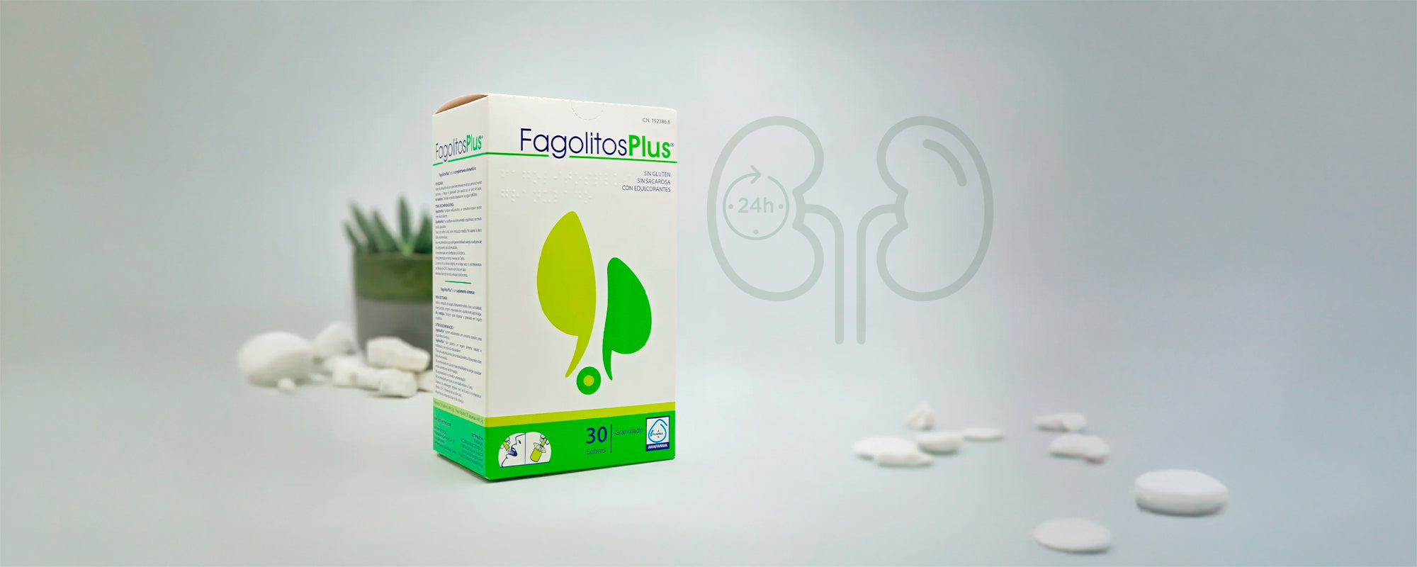 Banner Fagolitos Plus cálculos renales
