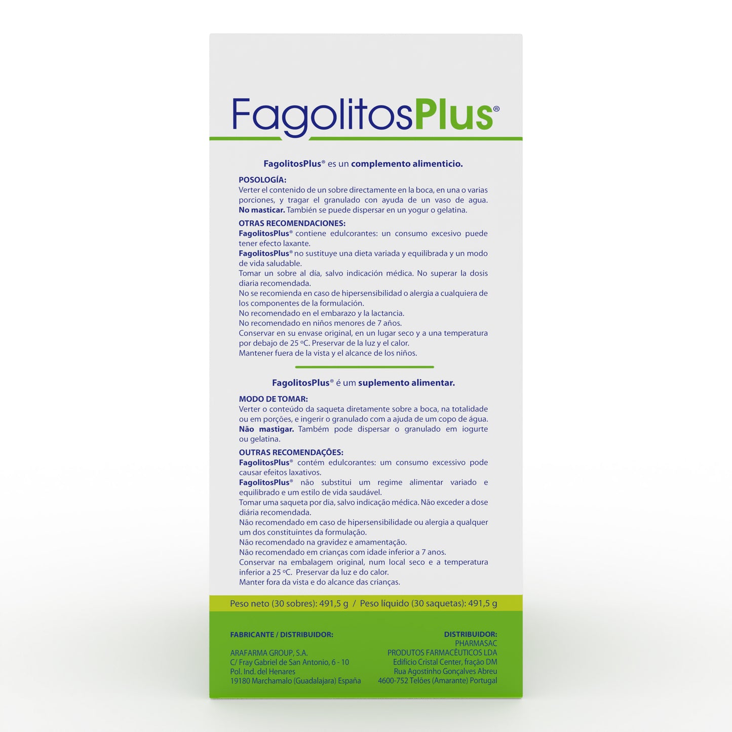 Lateral Fagolitos Plus cálculos renales