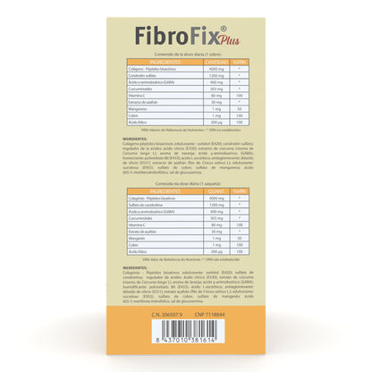 Ingredientes Fibrofix Plus dolor crónico